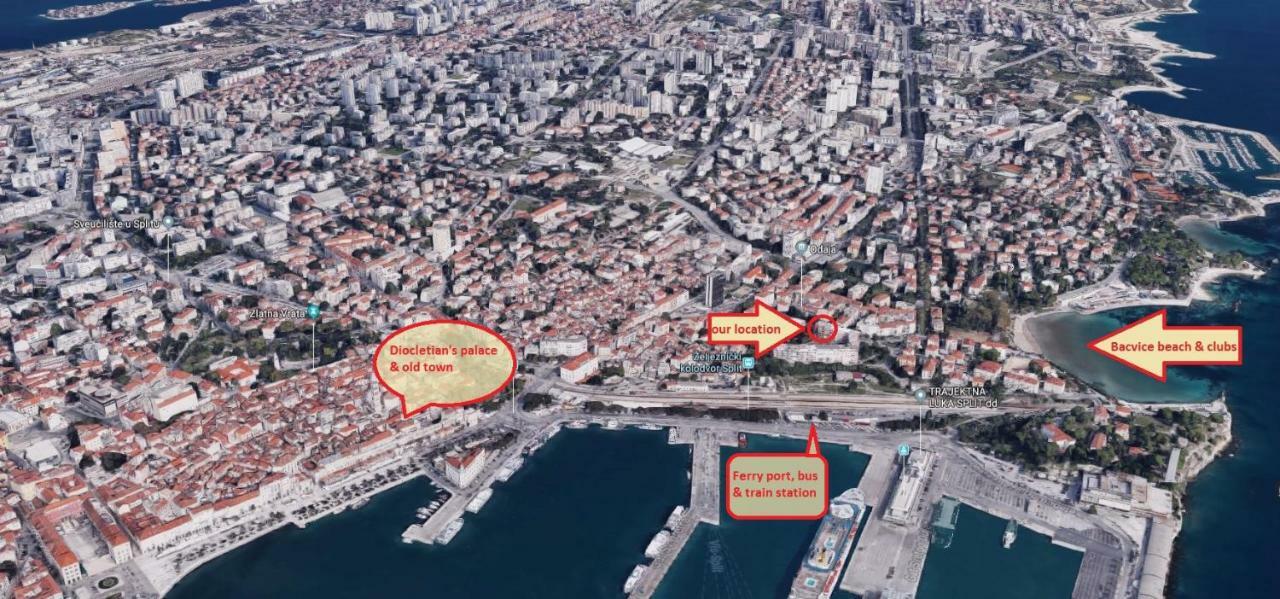 Bacvice Seaview Split Exterior foto